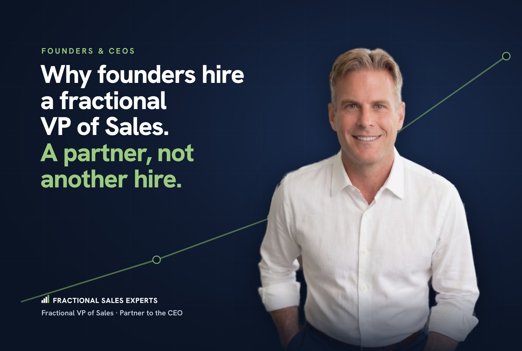 Why founders hire a fractional VP of Sales